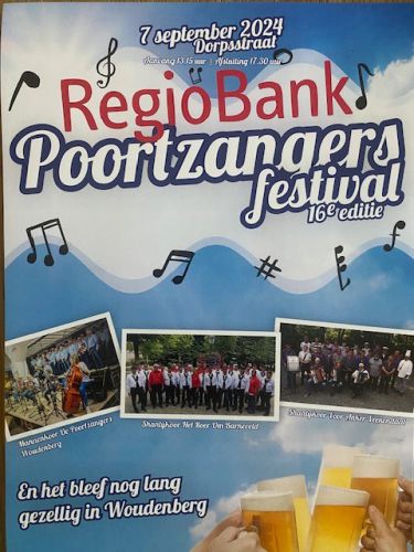 Poortzangers / Regiobank Festival 7 september 2024